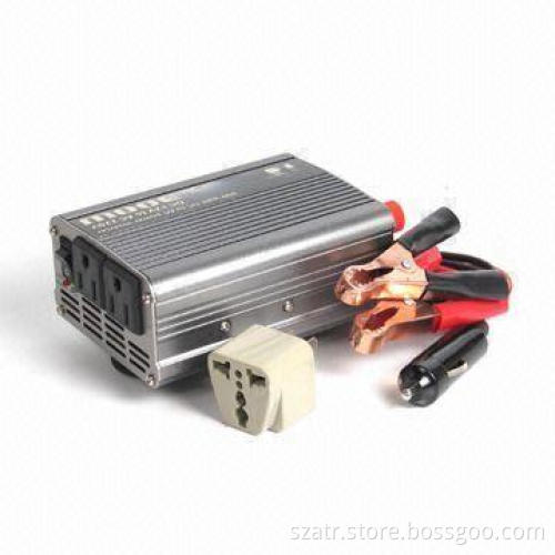 Car Power Inverter with Modified Sine Wave and 600W Peak Power